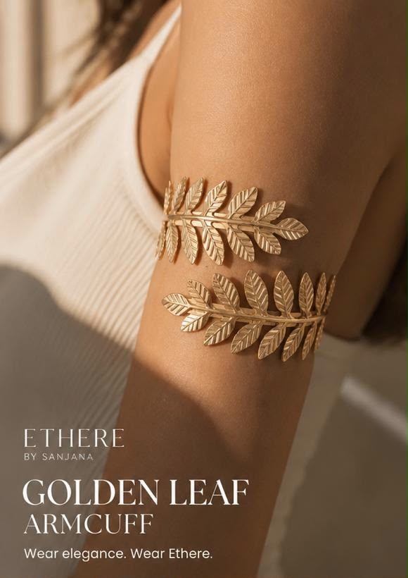 Golden Leaf Armcuff