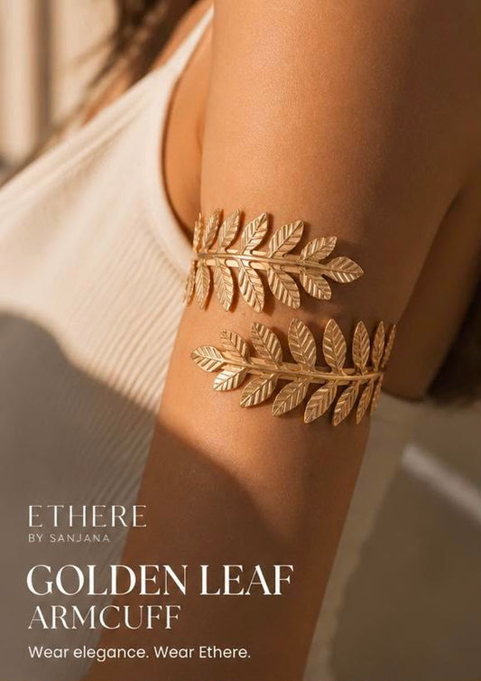 Golden Leaf Armcuff