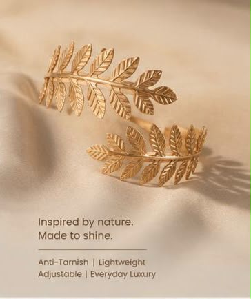 Golden Leaf Armcuff