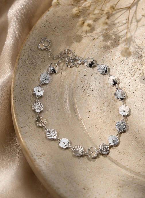 Lily Anti Tarnish Silver Bracelet
