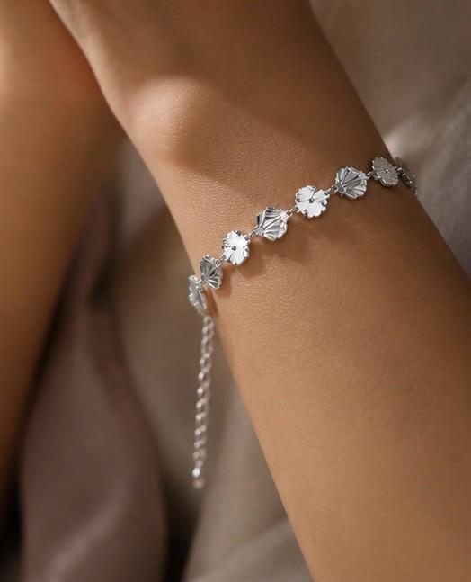 Lily Anti Tarnish Silver Bracelet